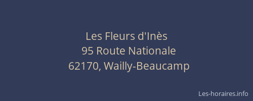 Les Fleurs d'In&egrave;s