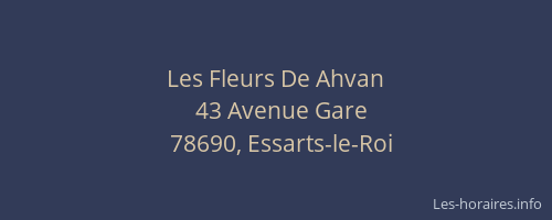 Les Fleurs De Ahvan