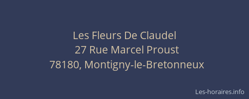 Les Fleurs De Claudel