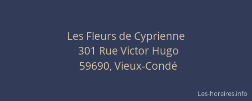 Les Fleurs de Cyprienne