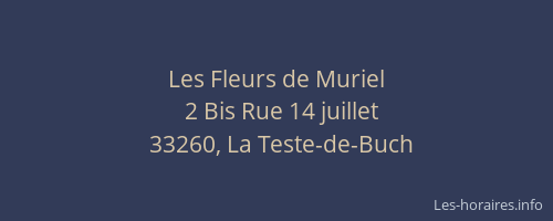Les Fleurs de Muriel