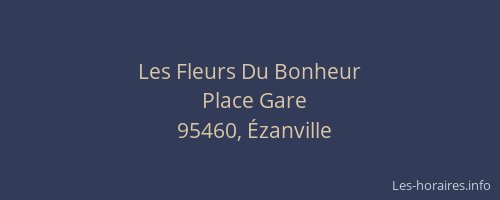 Les Fleurs Du Bonheur
