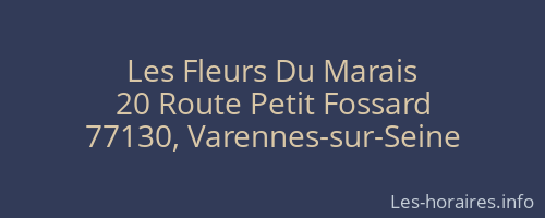 Les Fleurs Du Marais