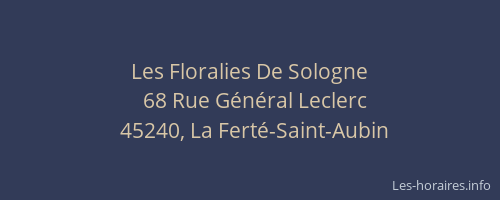 Les Floralies De Sologne
