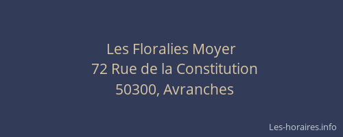 Les Floralies Moyer