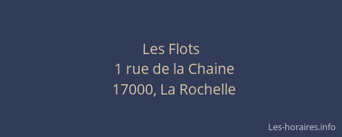 Les Flots