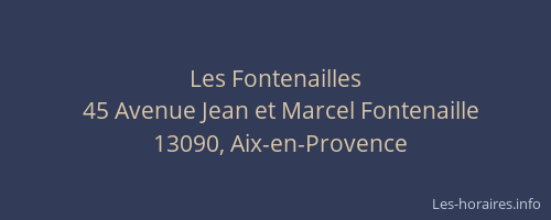 Les Fontenailles