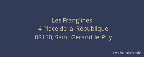 Les Frang'ines