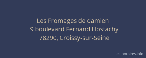Les Fromages de damien