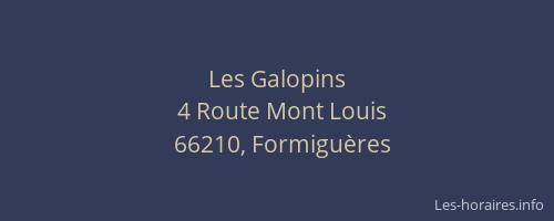 Les Galopins