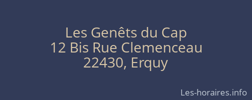 Les Genêts du Cap
