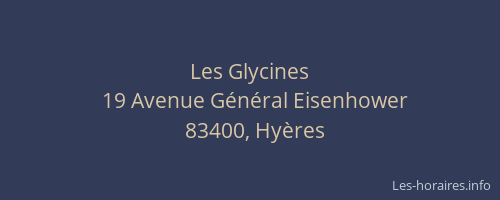 Les Glycines