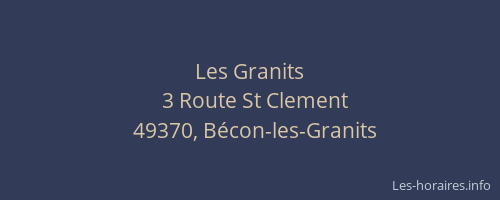 Les Granits