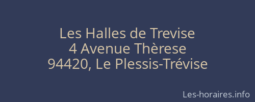 Les Halles de Trevise