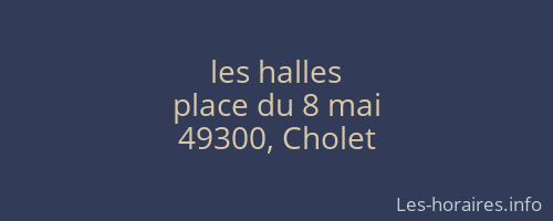 les halles