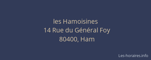 les Hamoisines