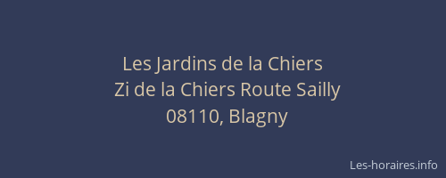 Les Jardins de la Chiers