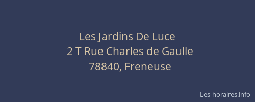Les Jardins De Luce