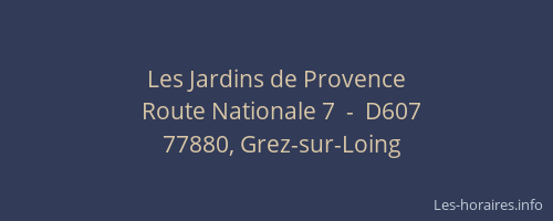 Les Jardins de Provence