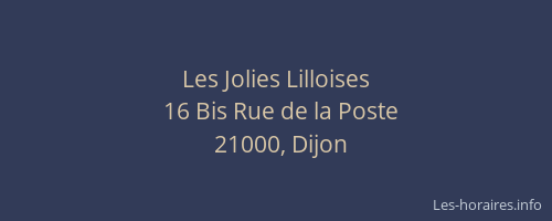 Les Jolies Lilloises