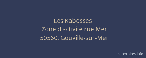 Les Kabosses
