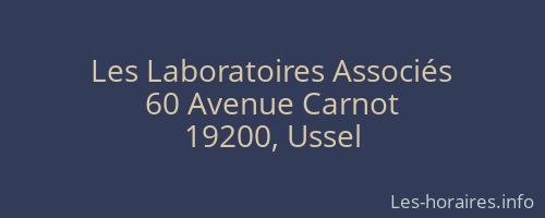 Les Laboratoires Associés