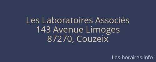 Les Laboratoires Associés