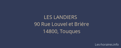 LES LANDIERS