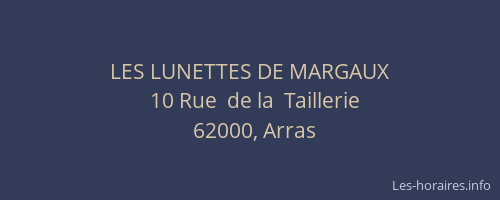 LES LUNETTES DE MARGAUX