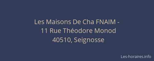 Les Maisons De Cha FNAIM -