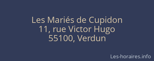 Les Mariés de Cupidon