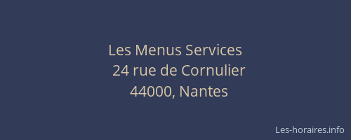 Les Menus Services