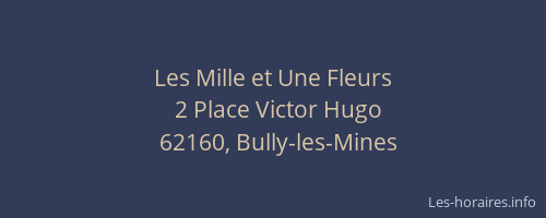 Les Mille et Une Fleurs