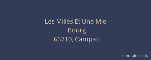 Les Milles Et Une Mie