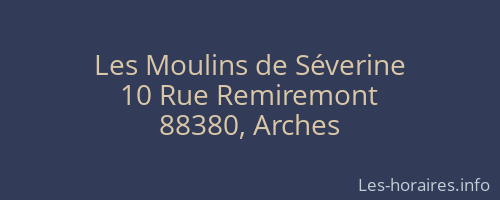 Les Moulins de Séverine