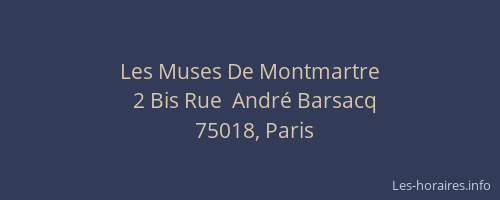 Les Muses De Montmartre