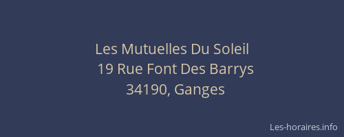 Les Mutuelles Du Soleil