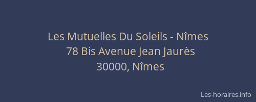Les Mutuelles Du Soleils - Nîmes