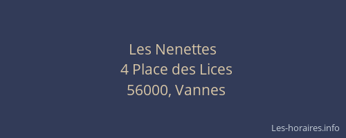 Les Nenettes