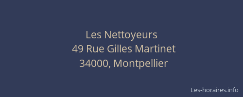 Les Nettoyeurs
