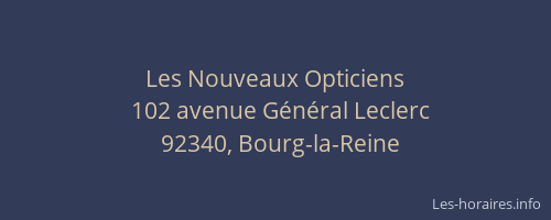 Les Nouveaux Opticiens