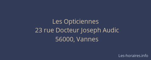 Les Opticiennes