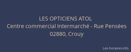 LES OPTICIENS ATOL