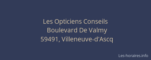 Les Opticiens Conseils