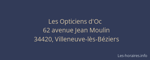 Les Opticiens d'Oc