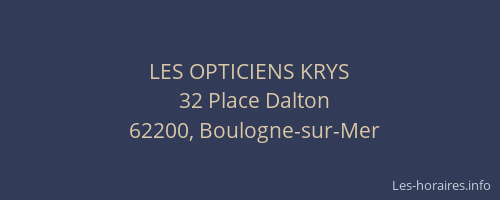 LES OPTICIENS KRYS