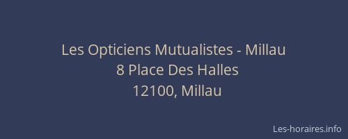 Les Opticiens Mutualistes - Millau