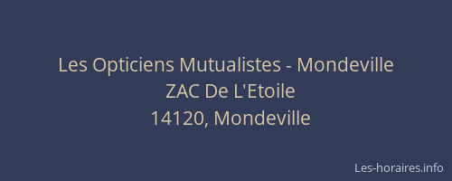 Les Opticiens Mutualistes - Mondeville