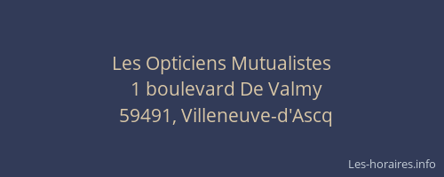 Les Opticiens Mutualistes