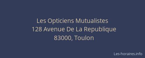 Les Opticiens Mutualistes